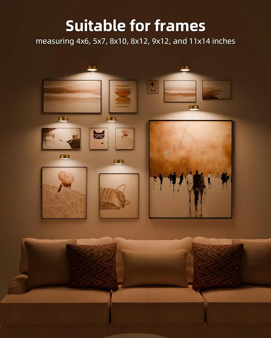 ArtGlow™ Magnetic Rechargeable Art Light — Showcase Your Art Like a Gallery, Anytime, Anywhere 🖼️