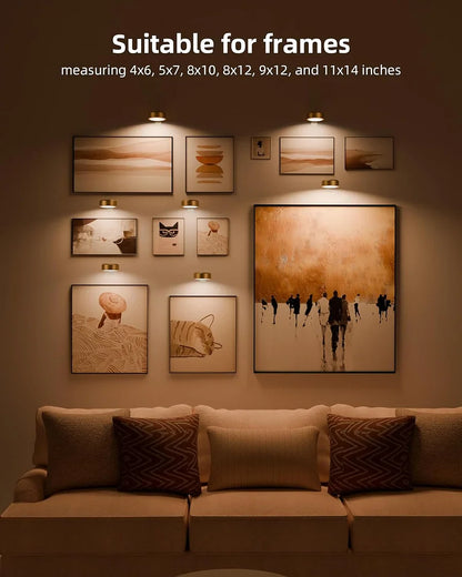 ArtGlow™ Magnetic Rechargeable Art Light — Showcase Your Art Like a Gallery, Anytime, Anywhere 🖼️