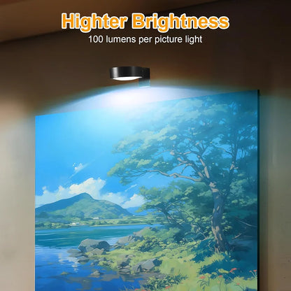 ArtGlow™ Magnetic Rechargeable Art Light — Showcase Your Art Like a Gallery, Anytime, Anywhere 🖼️