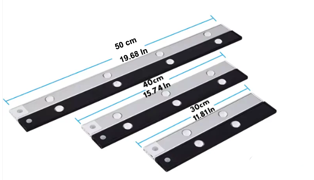LED adhesive lamp with smart motion detector